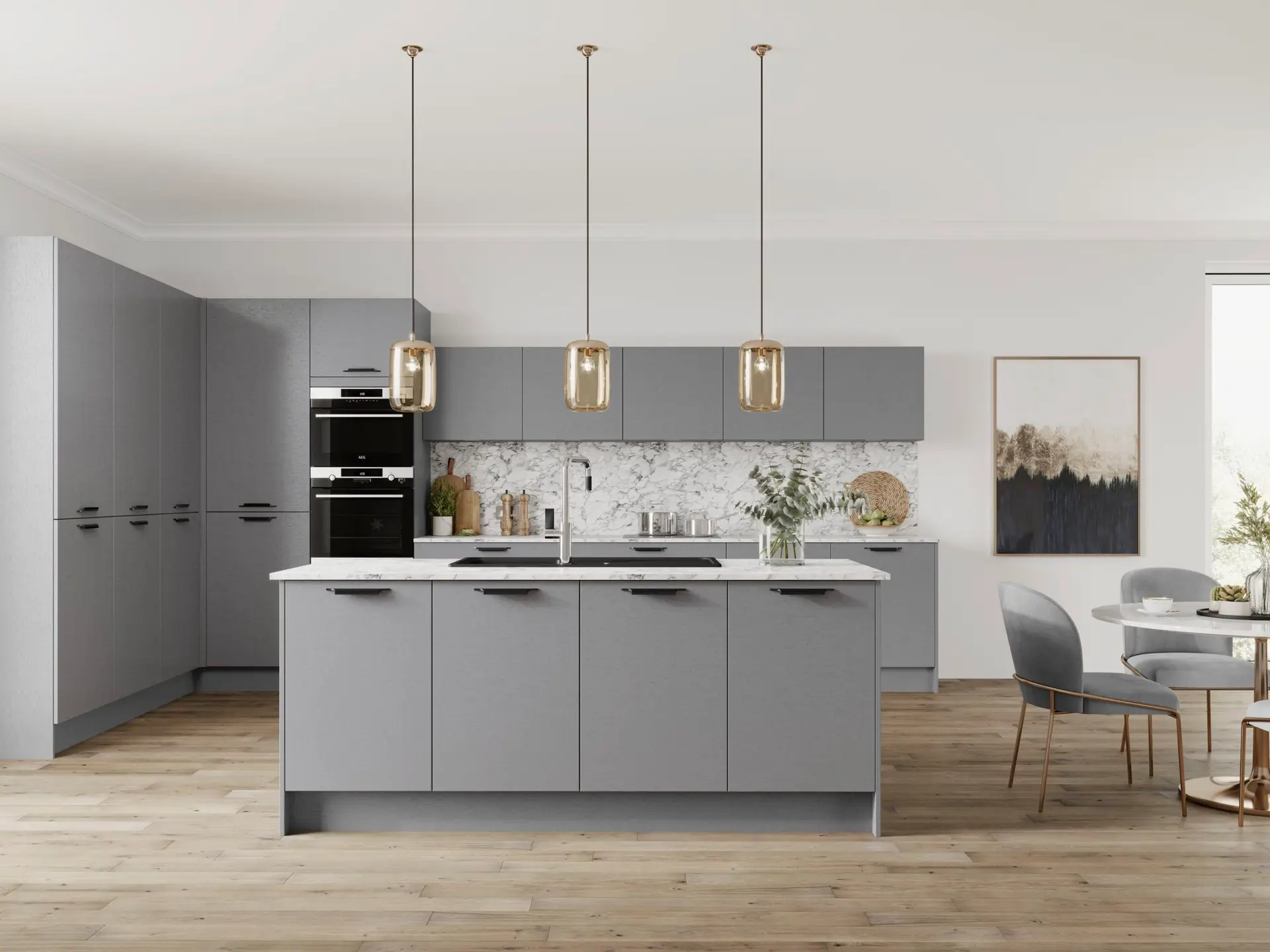 Contemporary - Plaza - Cobble Grey