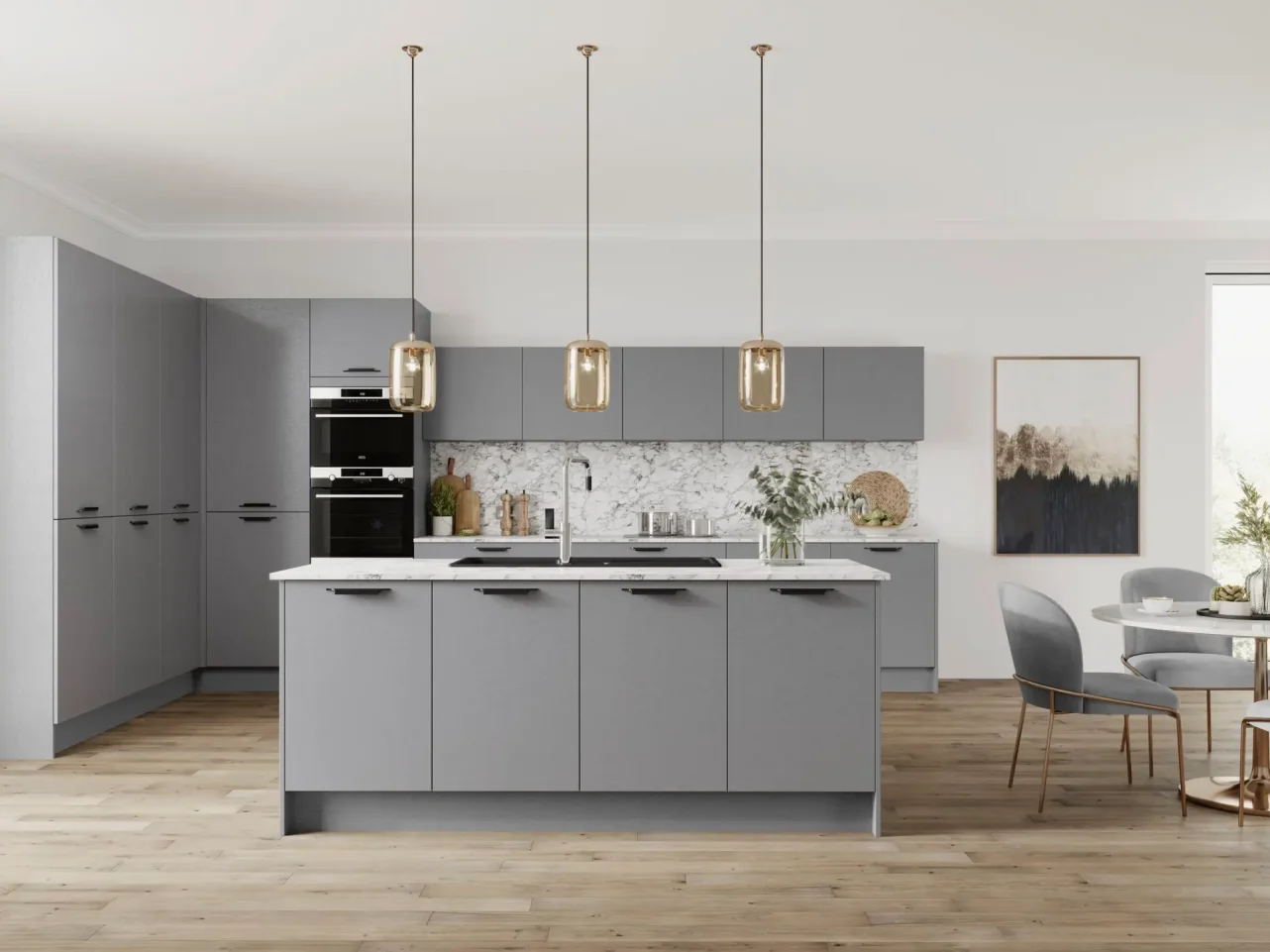 Contemporary - Plaza - Cobble Grey